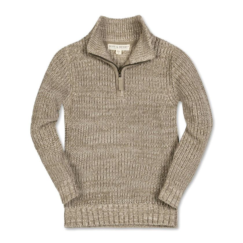 Organic Half Zip Sweater