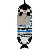 Happy Nappers: Pillow & Sleepy Sack: Large - Ozzy The Black