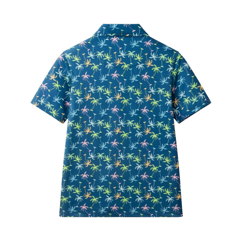 Tween Boys Short Sleeve Polo | Island Palms