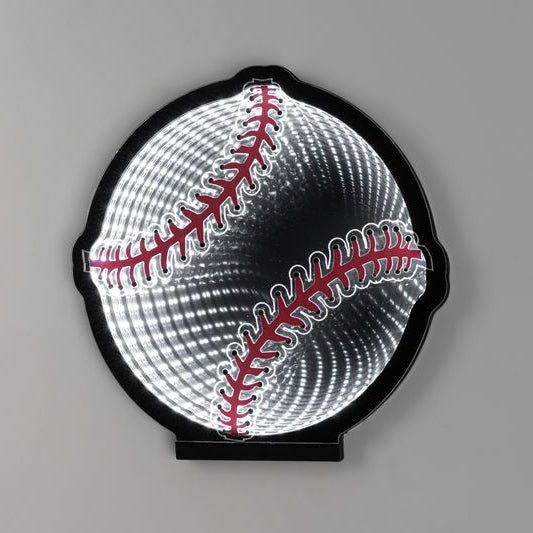 Neon Art Infinity Lights Wall & Desk Sign-Baseball