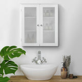Connor 2 Door Floor Cabinet with 3 Shelves