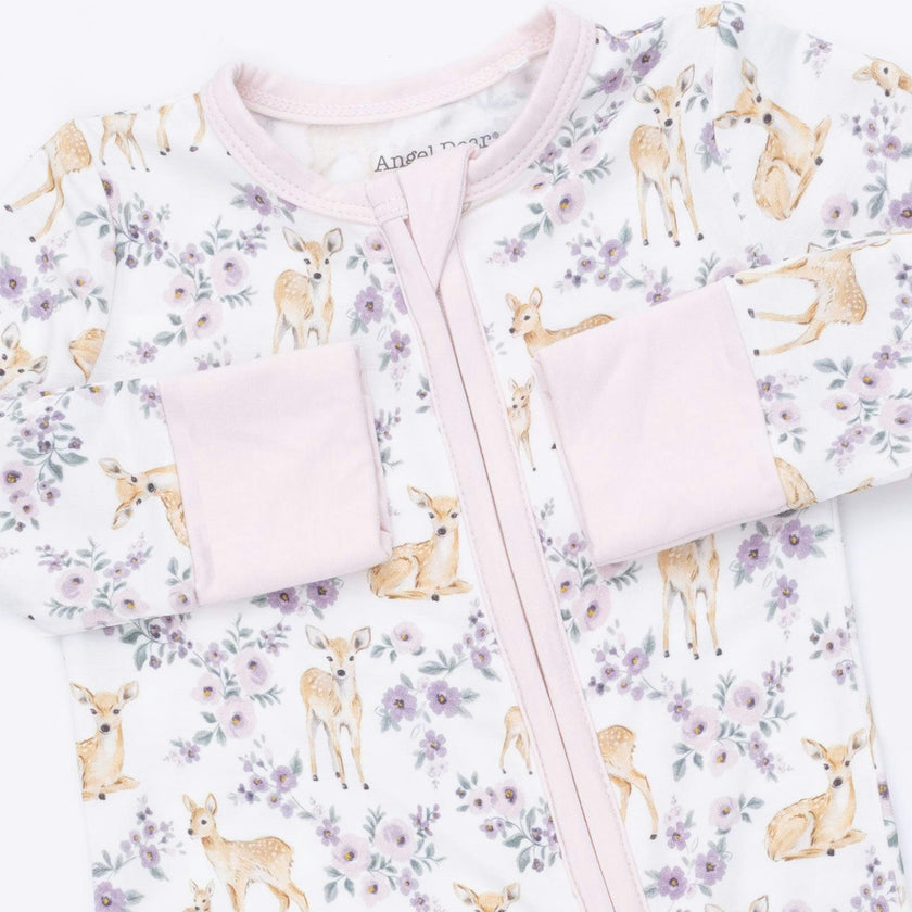 Floral Deer - Convertible Romper
