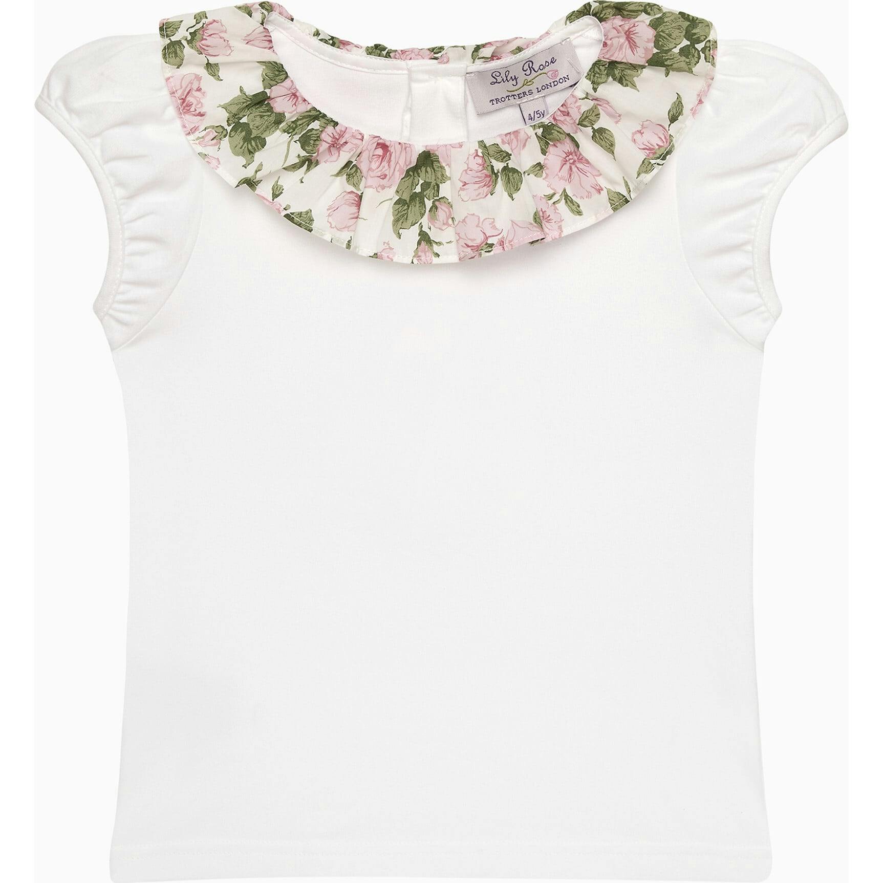 Carline Rose Willow Jersey Top in Pink