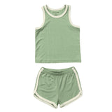 Summer Track Set in Summer Green