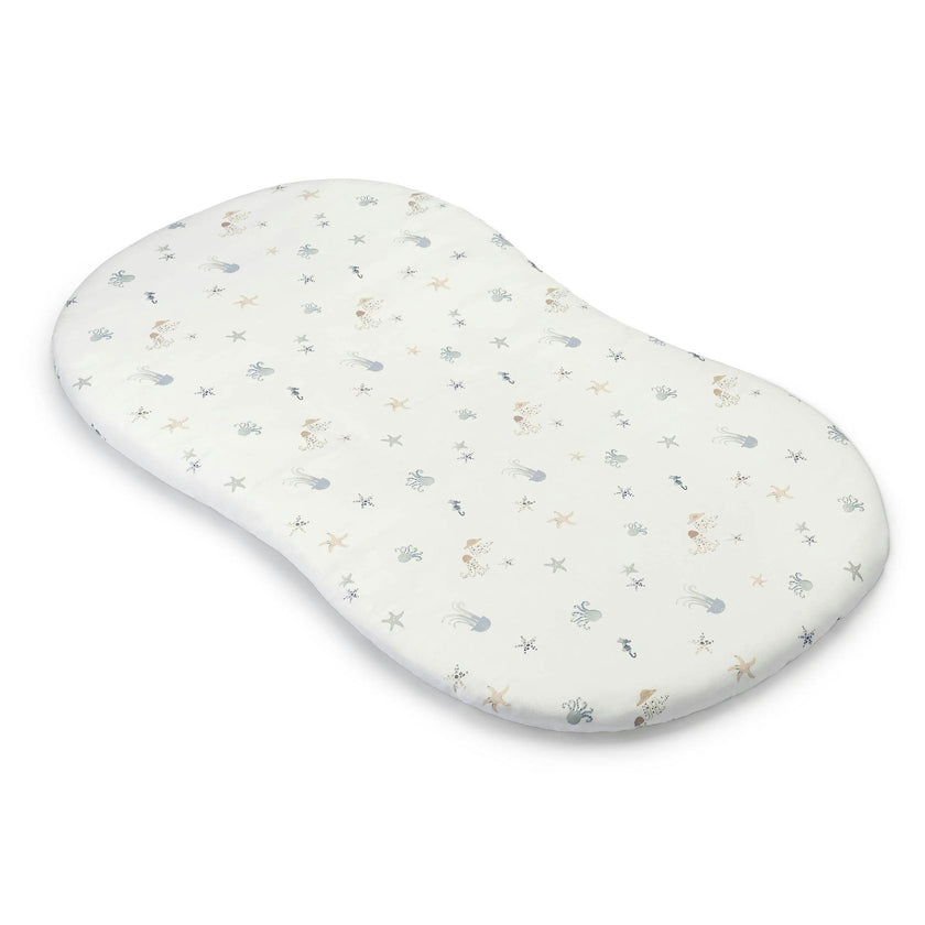 Cove Sea Life Cotton Bassinet Sheet