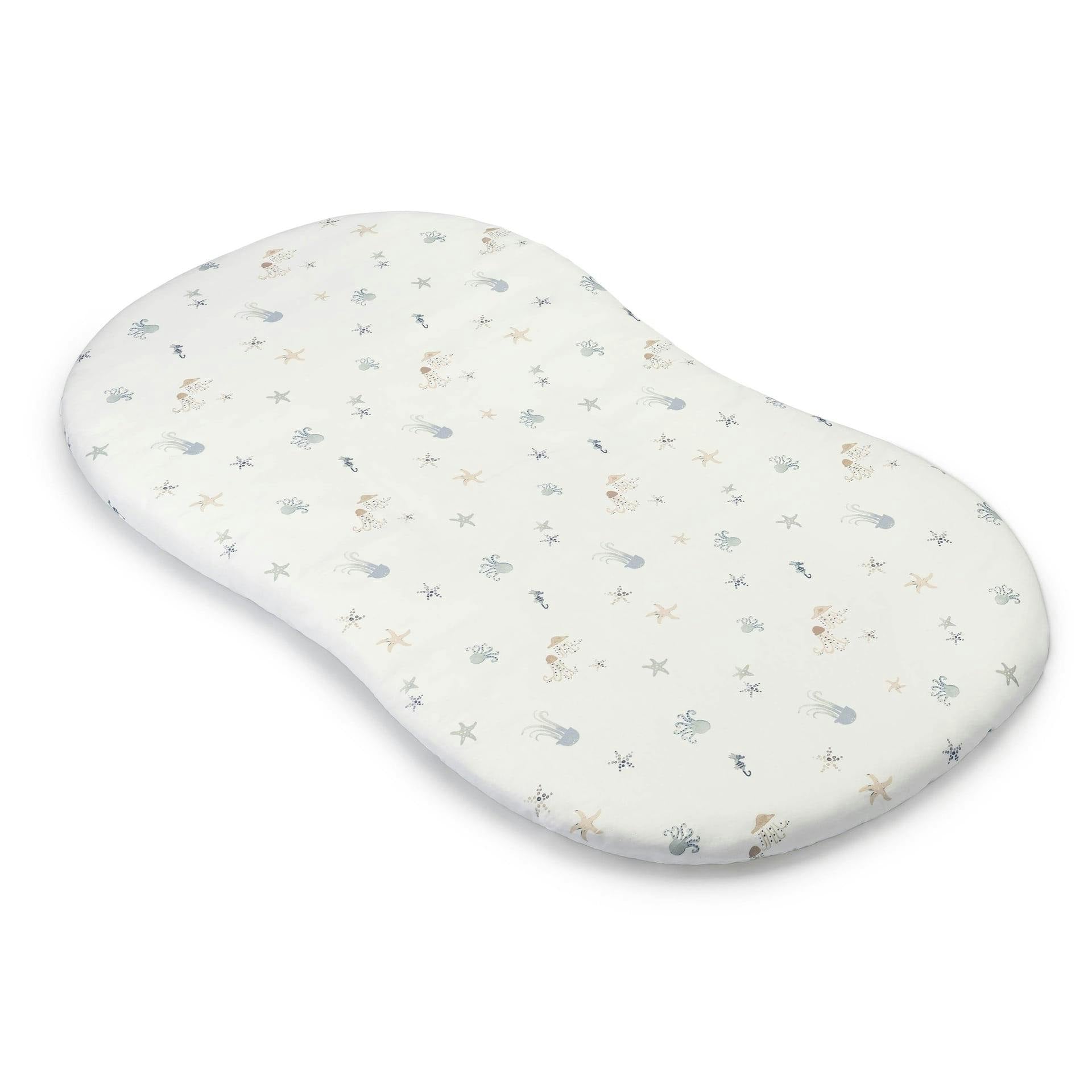 Cove Sea Life Cotton Bassinet Sheet