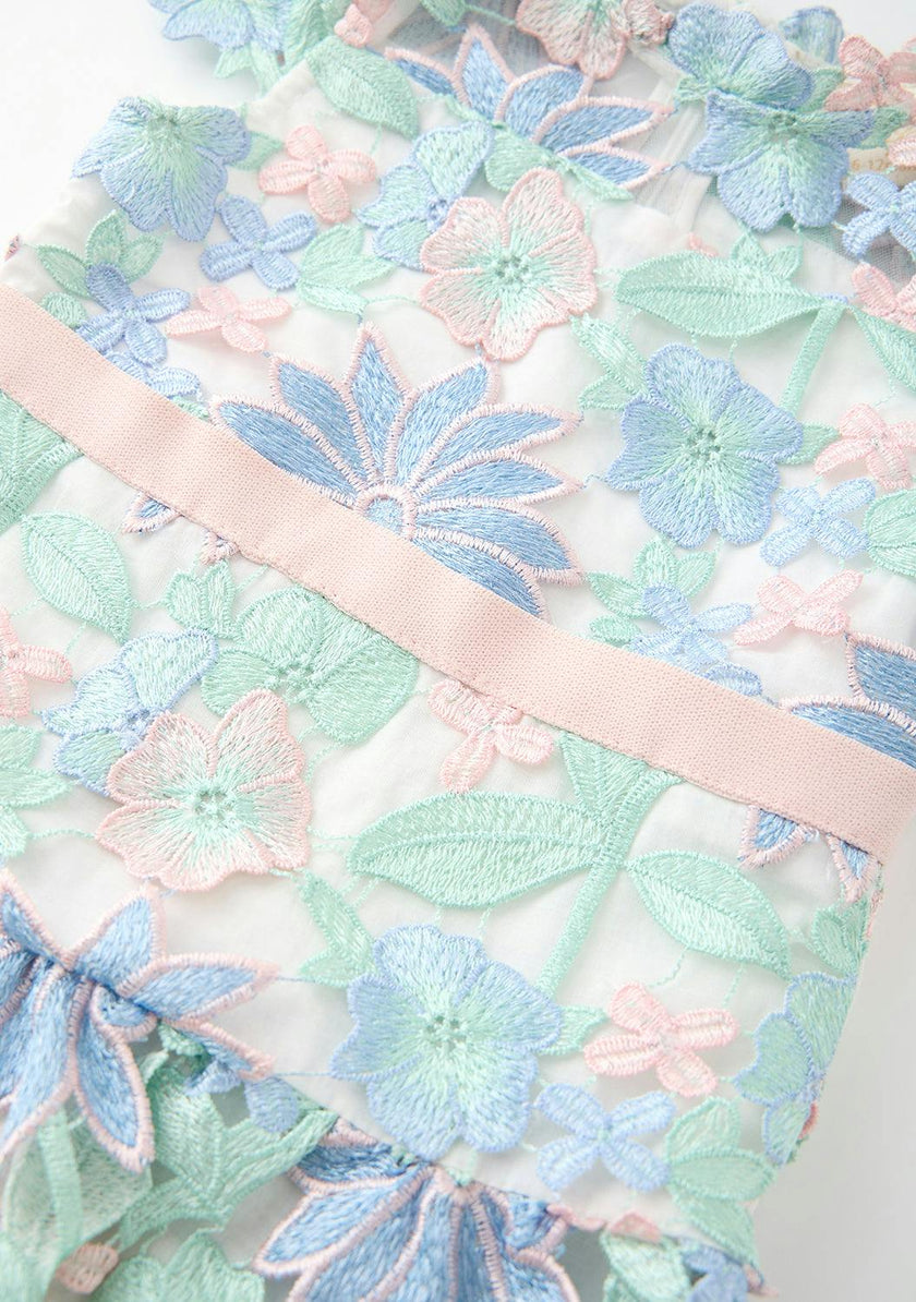 Addison Embroidered Mini Dress (Baby)