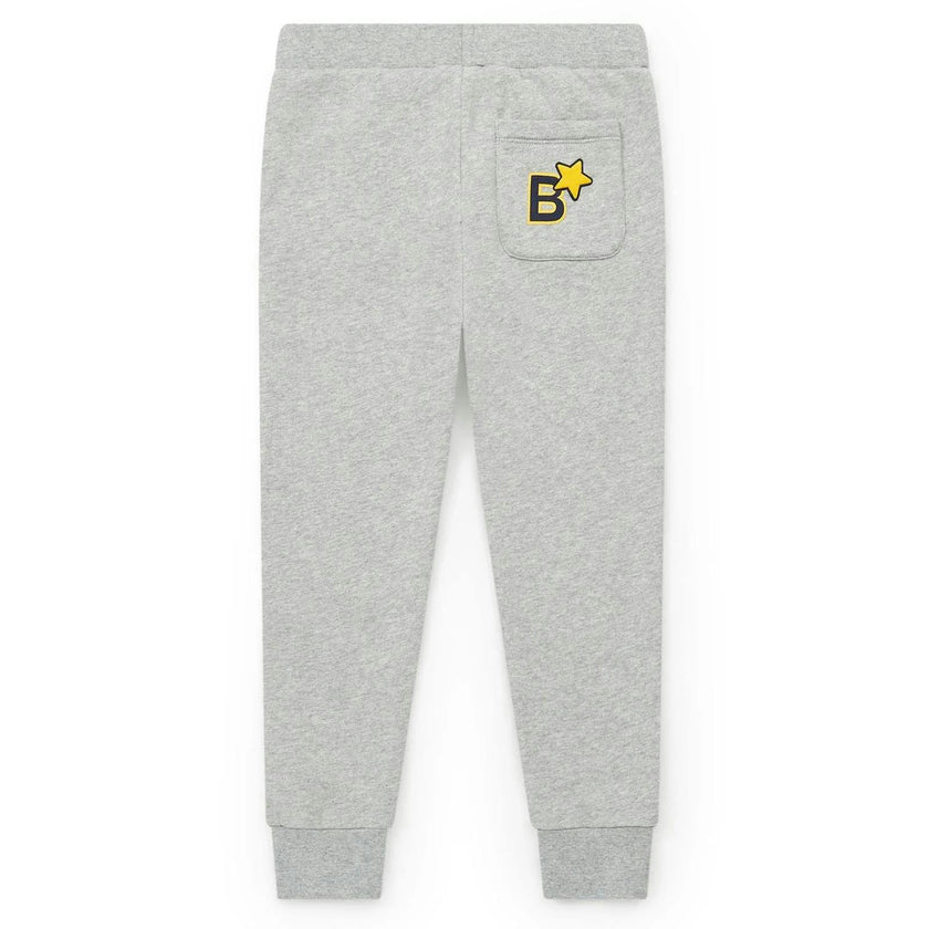BONTON Grey Star Sporty Joggers