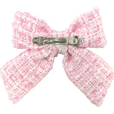 Tweed Hair Bow