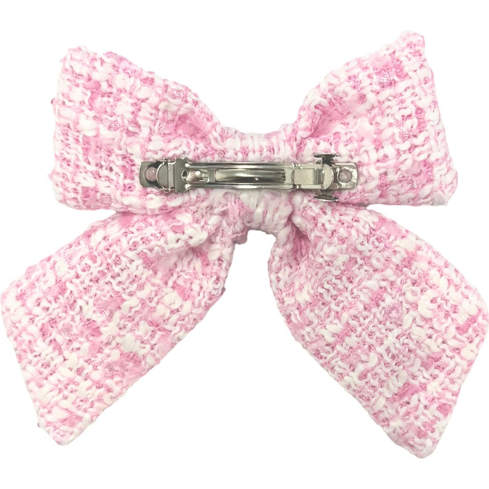 Tweed Hair Bow