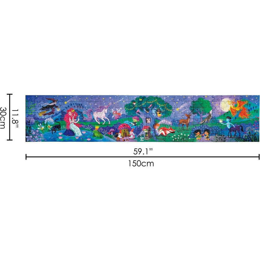 Giant Glow-In-The-Dark Magic Forest Jigsaw Puzzle