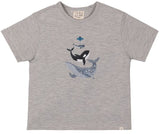 FALMOUTH  WHALES Printed Tee