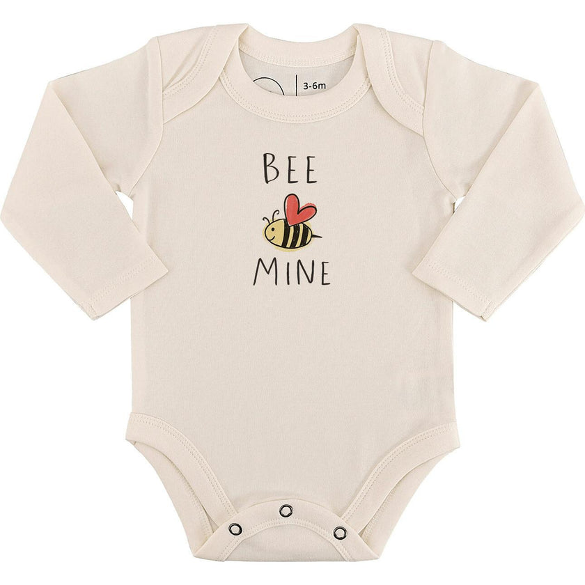 long sleeve graphic bodysuit | bee mine