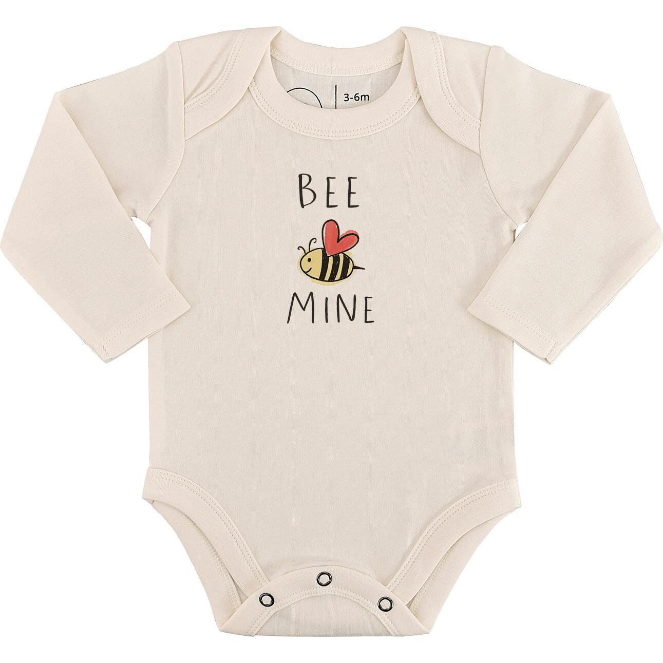 long sleeve graphic bodysuit | bee mine