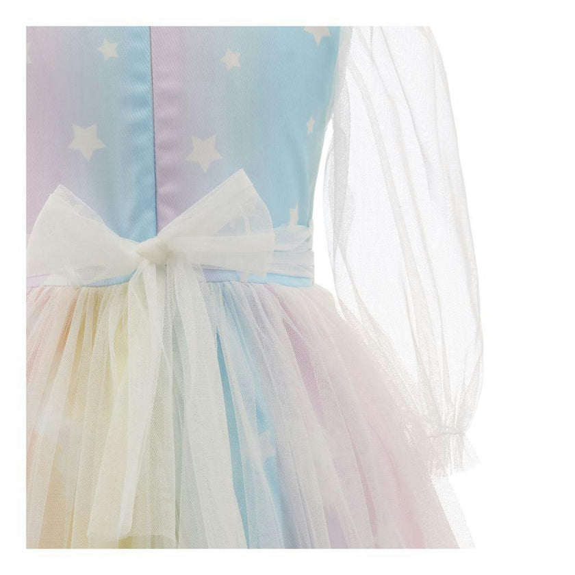 Multicolor Fantasia Rainbow Tulle Dress
