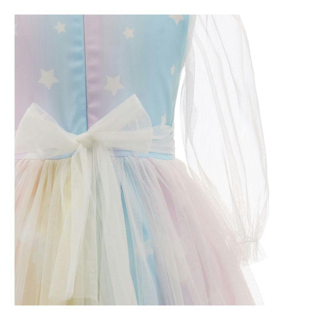 Multicolor Fantasia Rainbow Tulle Dress