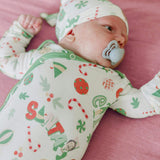 Newborn Knotted Gown - Elf