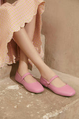 Mandy Rounded Square Toe Mary Janes