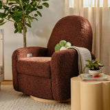 Nami Electronic & Swivel Glider Recliner With USB Port