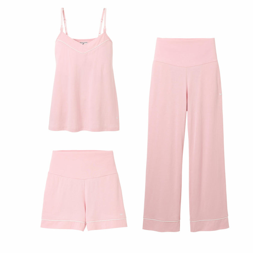 The Basics Maternity Set in Pink