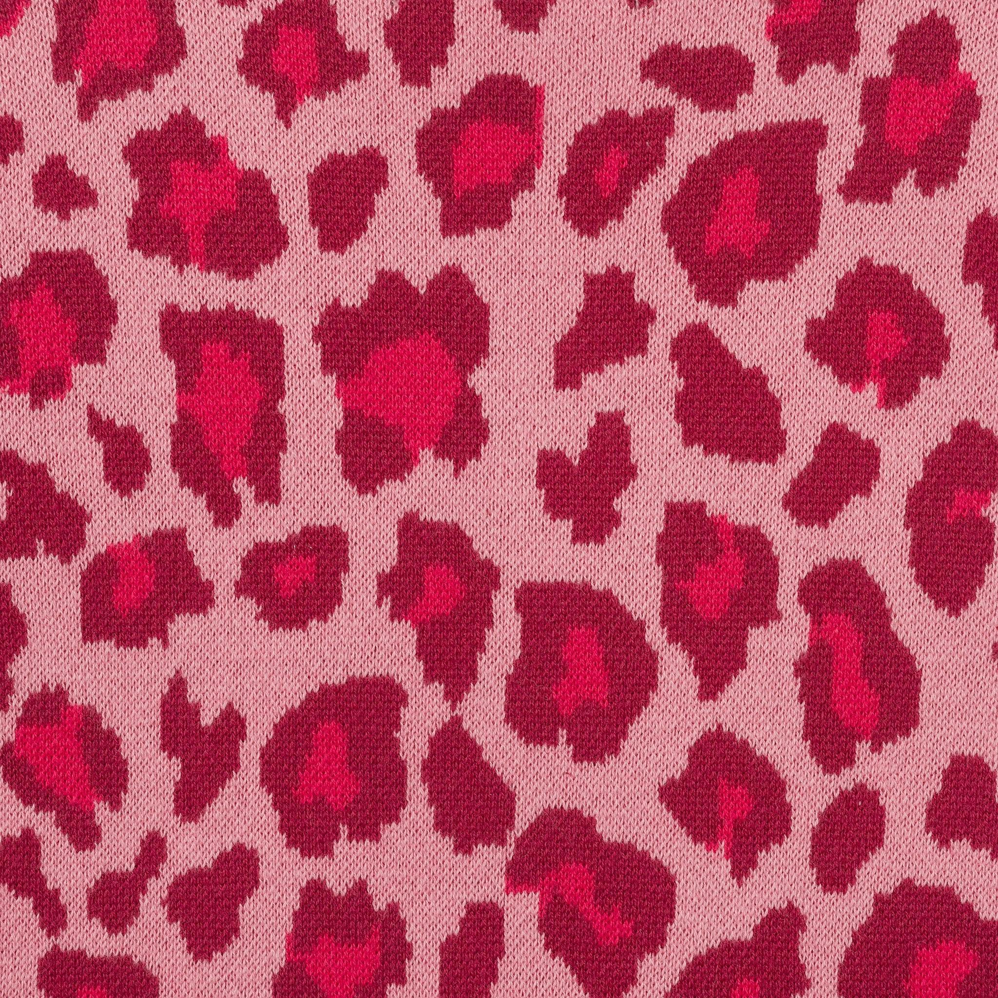 Infant Girls 3-Piece Sweater Set | Pink Leopard