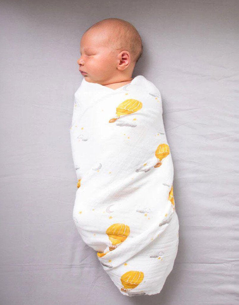Organic Cotton Muslin Swaddle