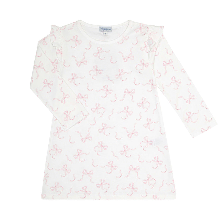 Charming Bows Print Playtime Dress