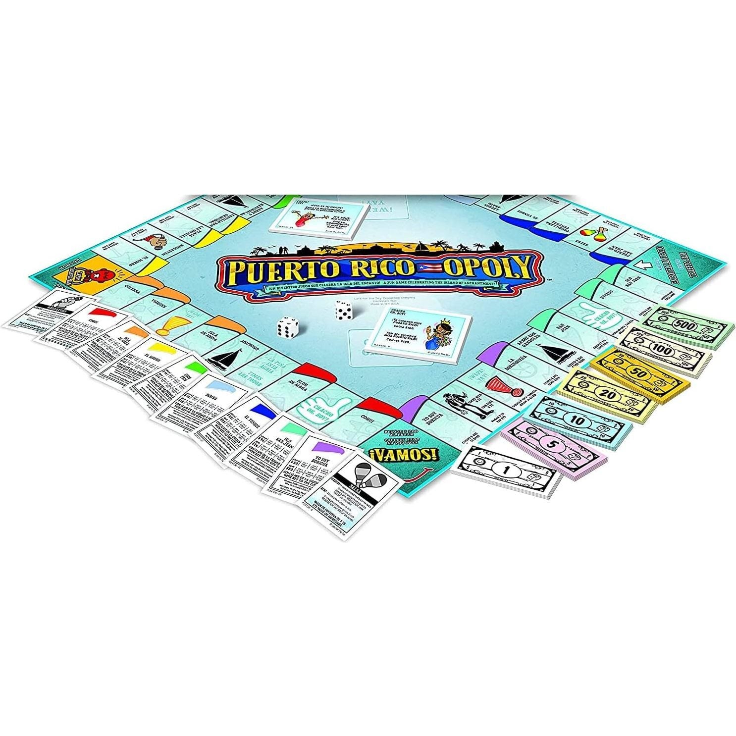 Late For The Sky: Puerto Rico-opoly Board Game