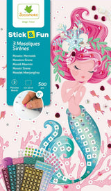 Stick'N Fun - XS Mosaics Mermaid - 5y+