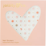Peace & Love Nail Stickers