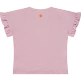Ruffle Sleeve Short Sleeve T-Shirt