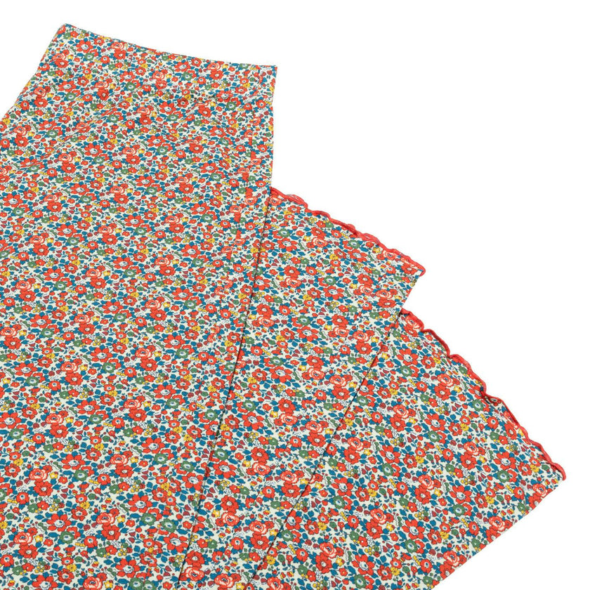 women's Betsy Ann pajamas set made with Liberty Fabrics