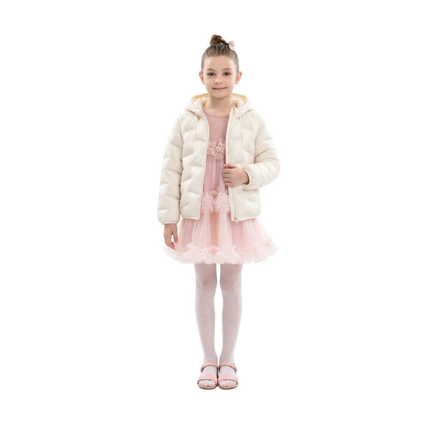 White Puffer Jacket