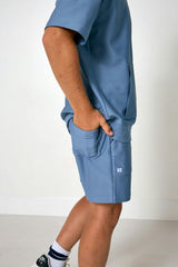 slate sweat short