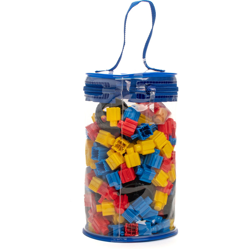 Snapo: Advanced Builder's Kit - 300 pcs - Colorful Blocks