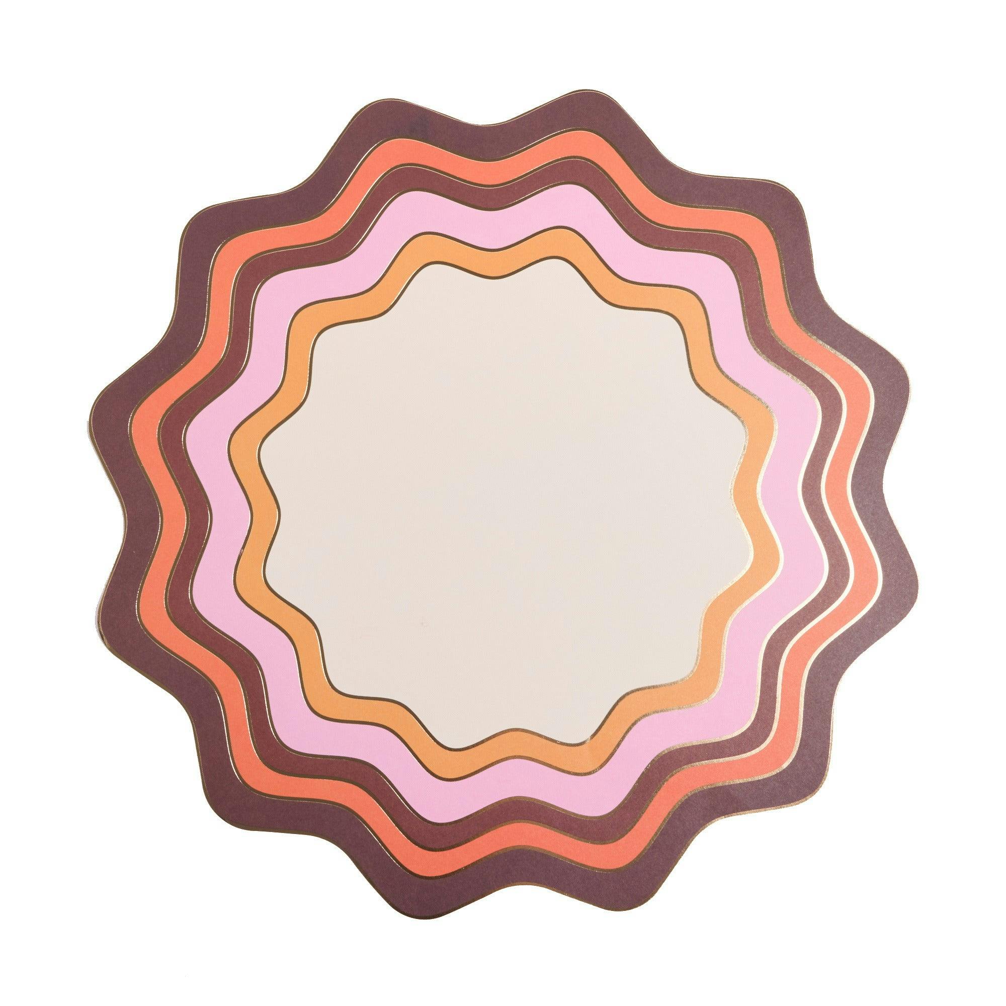 Warm Spice Wavy Placemat