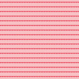 Puff Sleeve Tennis Dress in Pink & Red Heart Stripe