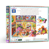 Piece and Love Family Dinner Night 1000 Piece Square Jigsaw Puzzle