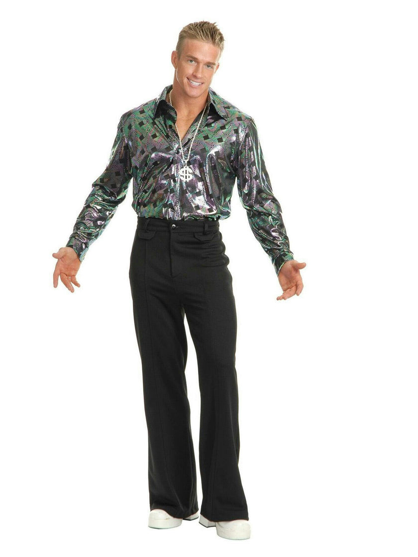 Black Disco Pants Adult