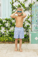 Swim Trunks - Blue Alligator Alley
