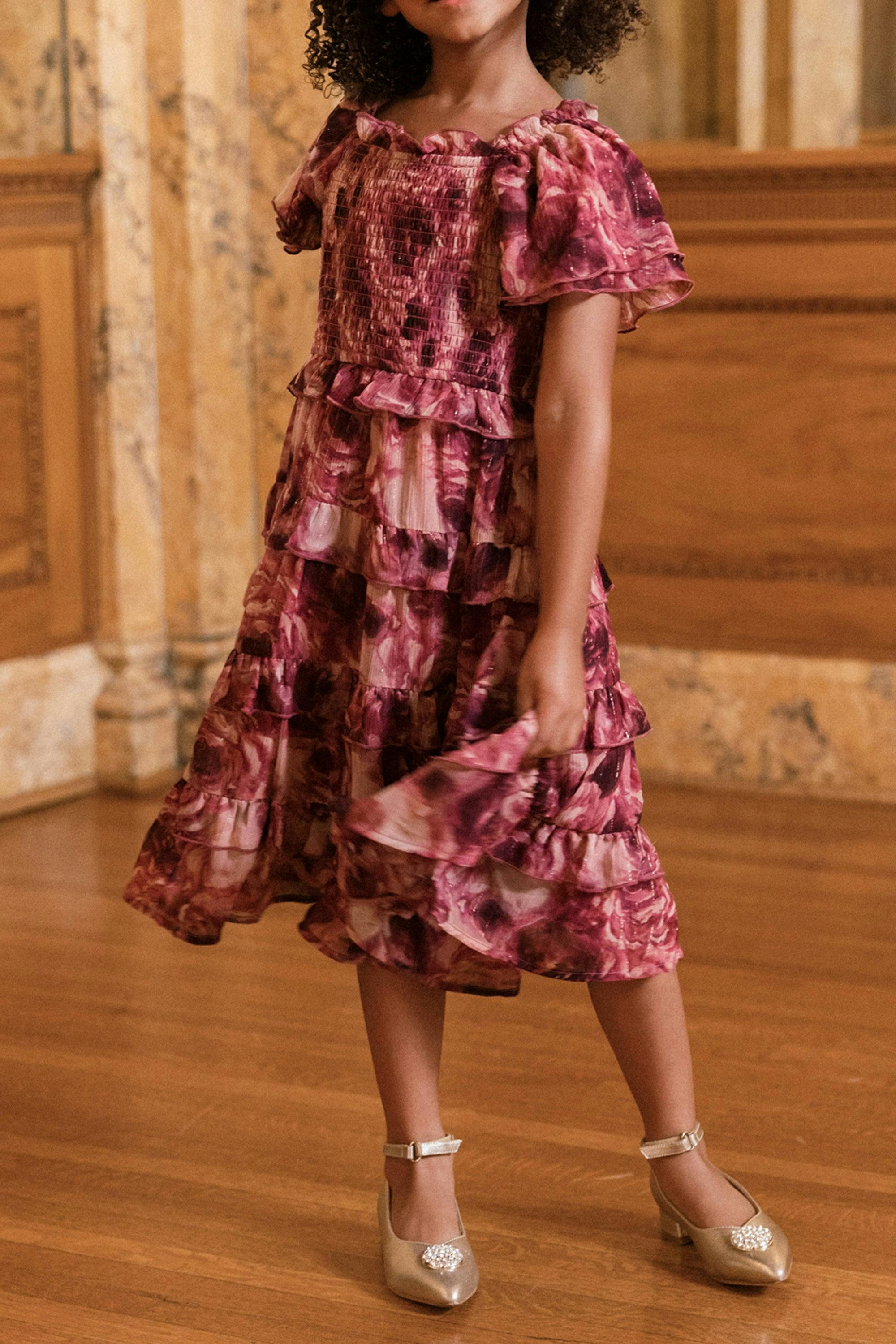 Mini Winnie Dress in Dreamy Roses