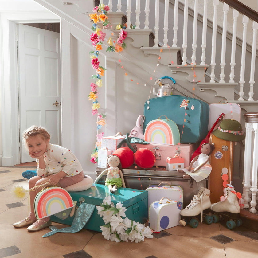 Rainbow Suitcases
