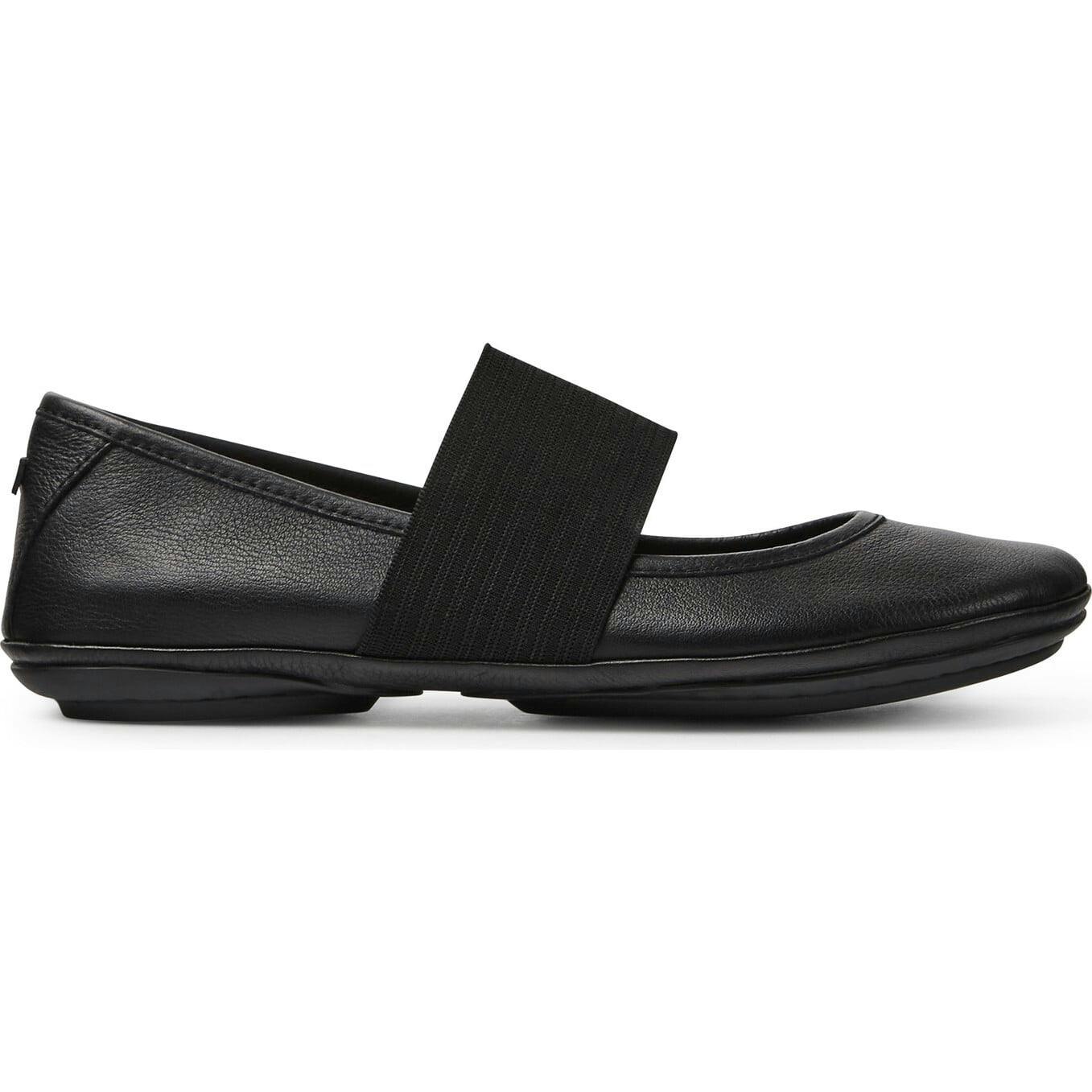 Women's Right Ballerinas, Black