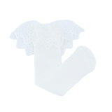 White Trim Skirt Socks