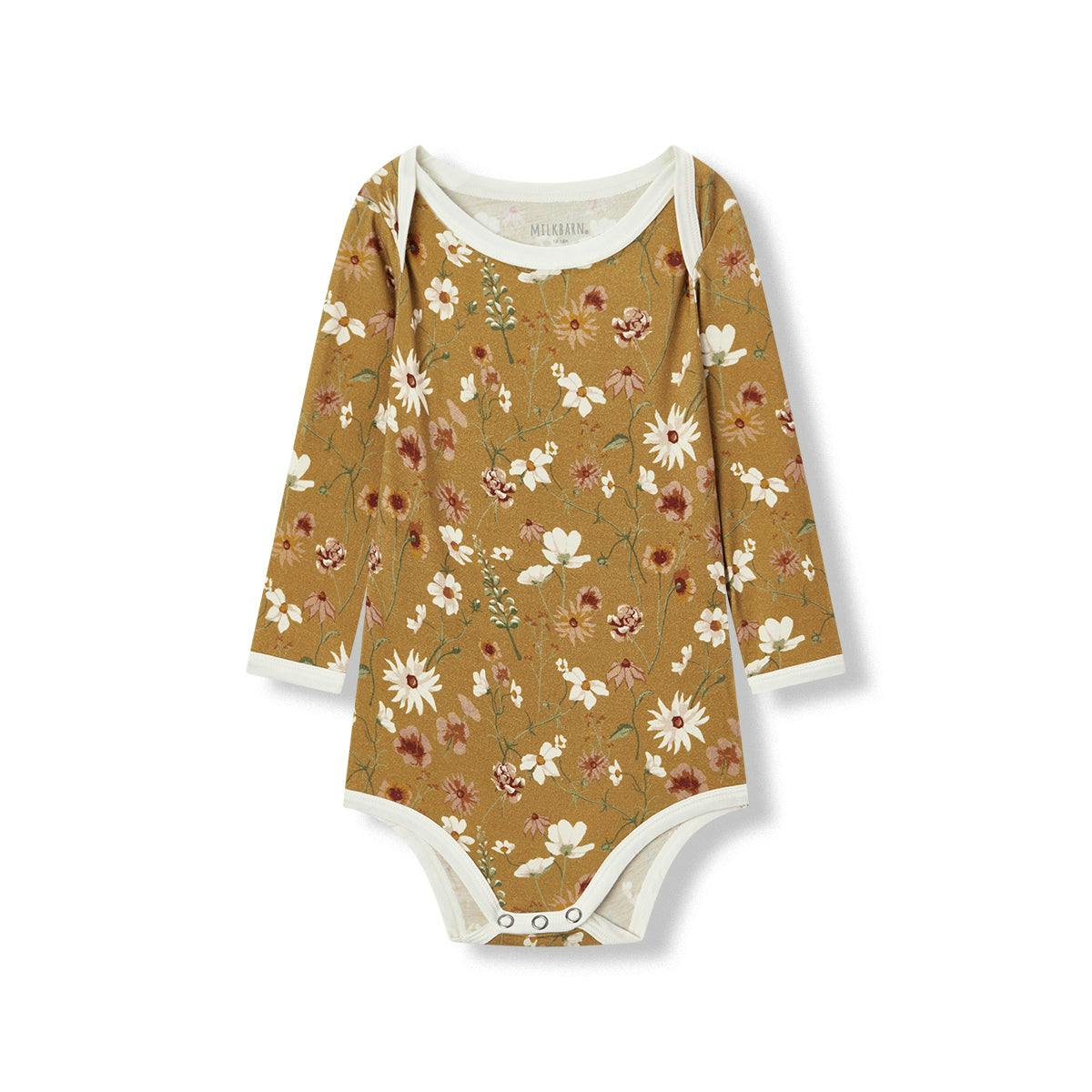 Wildflower Luxe Stretch Long Sleeve One Piece