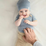 Ribbed Knit Retro Beanie