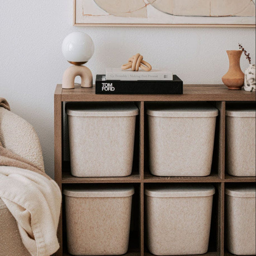 The Sculpted Bin - Original with Lid