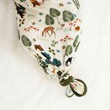 In the Woods Bamboo Gown and Hat Newborn Baby Gift Set