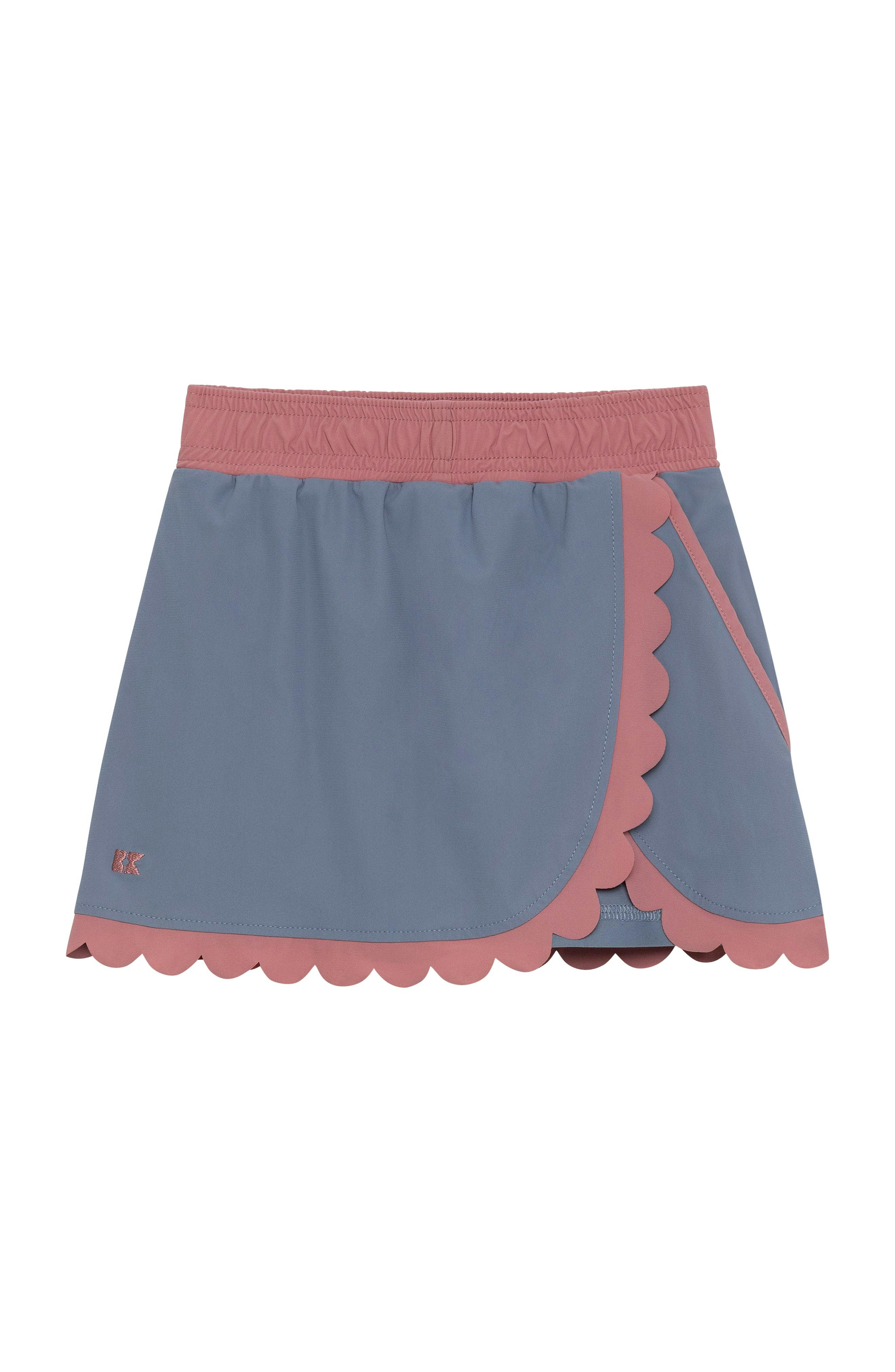 Girls Scalloped Skort