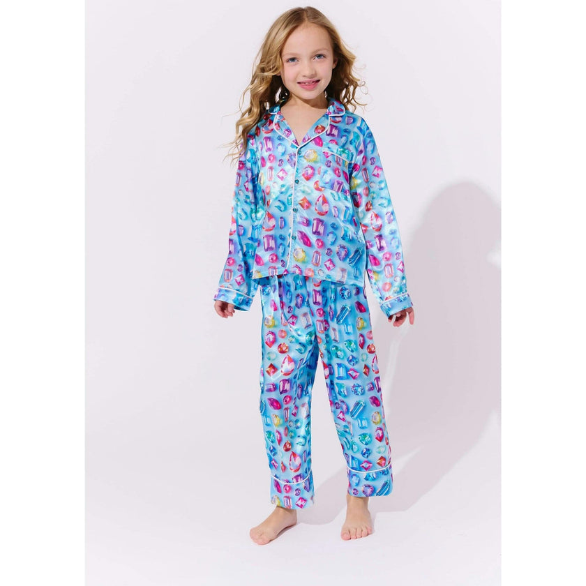 Bejeweled Silk Set